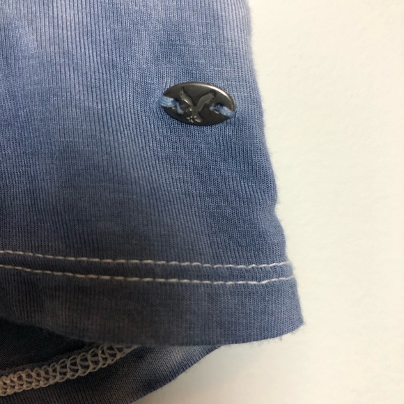 American Eagle Blue Short Sleeve size Med T-Shirt - Picture 4 of 6